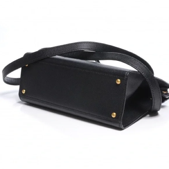 Rare Chanel Vintage Caviar Shoulder Bag - Authentic Black Leather - Picture 5 of 16